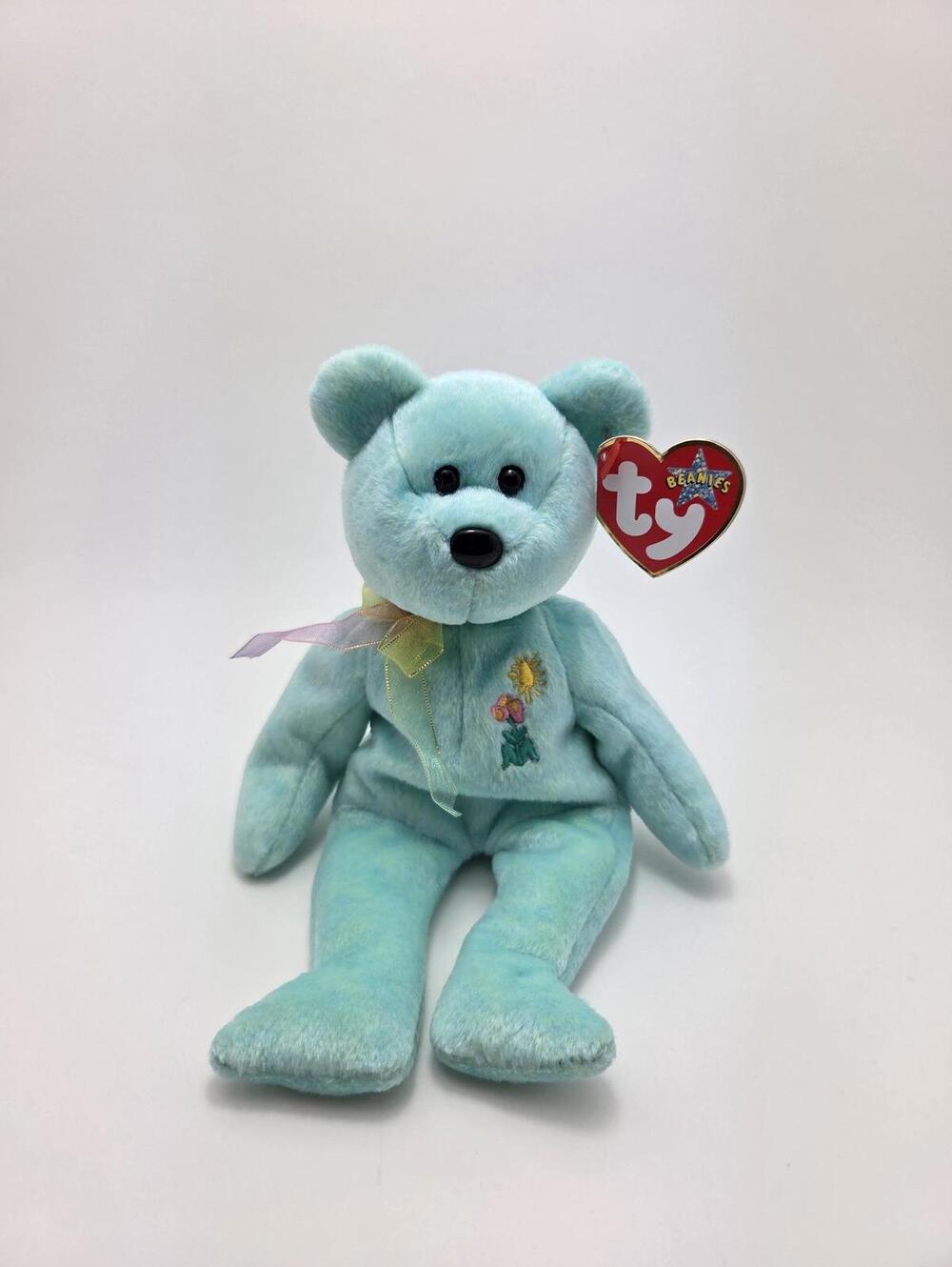 Ty Beanie Babies Ariel the Bear Stuffed Animal Plush